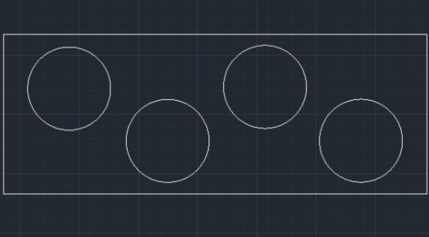 Holes for Cups (Side 1)