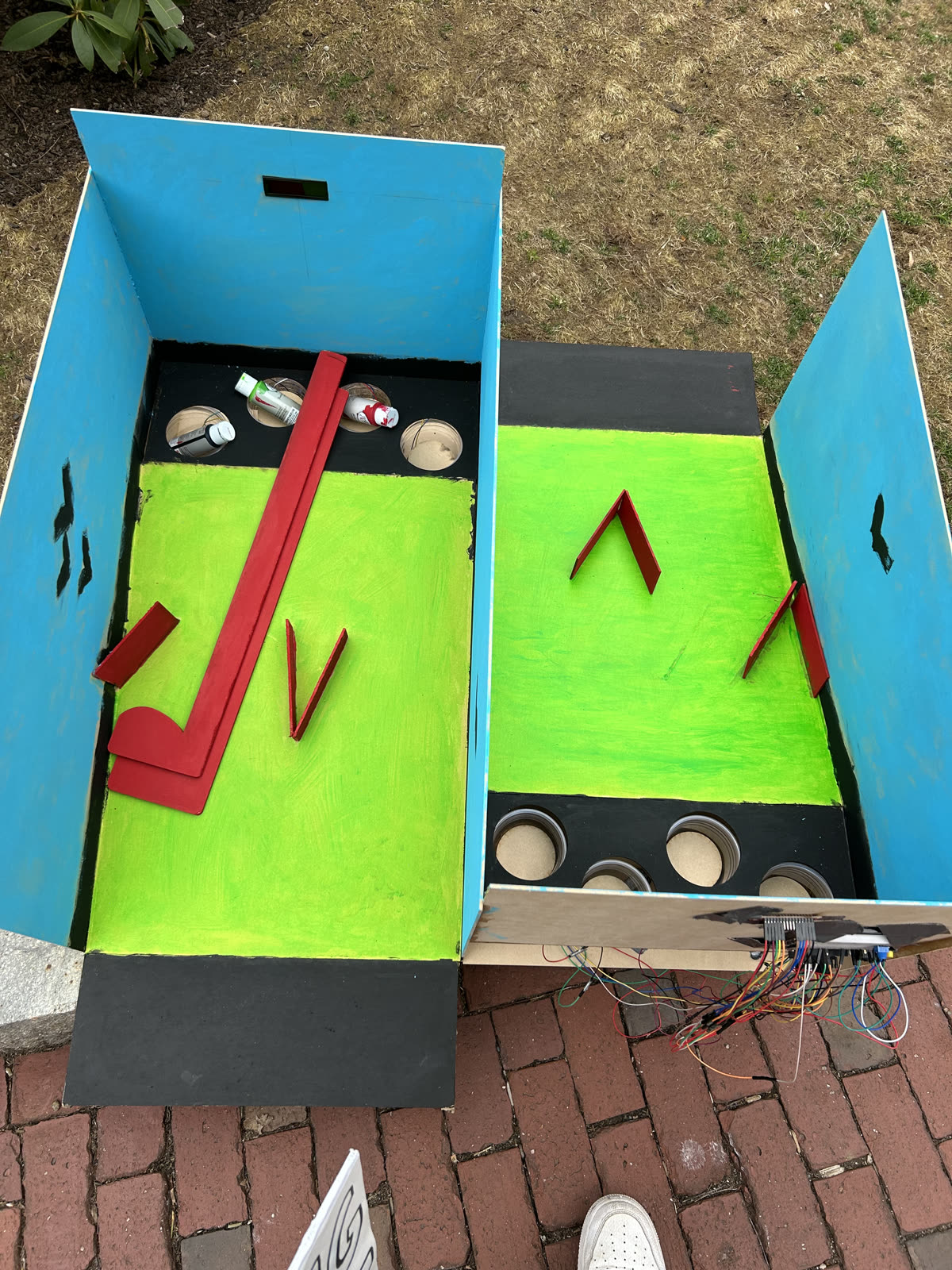 Finished Golf-Pong game